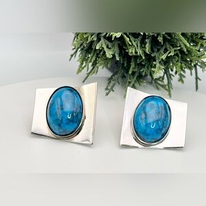 ART DECO CLIP ON EARRINGS